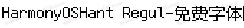 HarmonyOSHant Regul字体转换